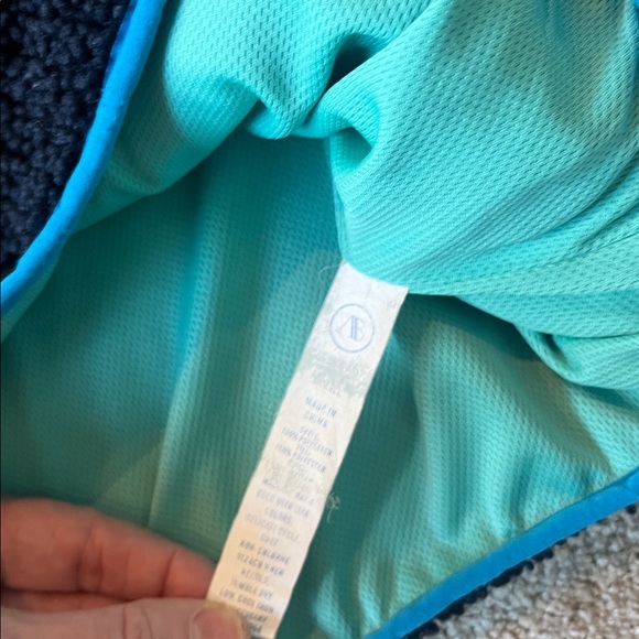 Anthropologie Addison Bay Blue Major Sherpa Pullover Size small - Picture 10 of 13